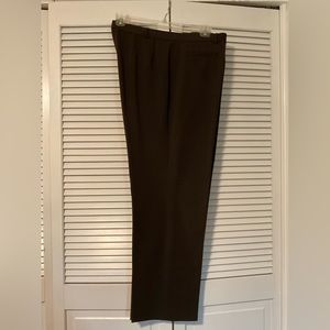 Rafaela woman Dark brown brown dress pants size 18w